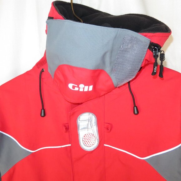 Gill OS4 Offshore Atlantic Jacket Sailing Boating Marine Coat Red Mens M OS4J - Picture 2 of 16